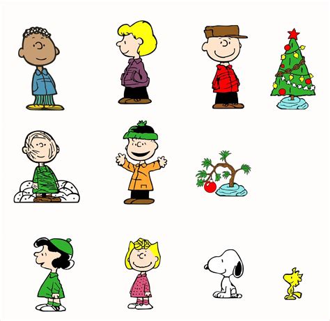 Printable Charlie Brown Christmas Characters